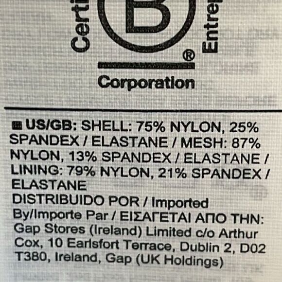 New Athleta White Conscious Cut Out Crop Sports Bra - Picture 5 of 7